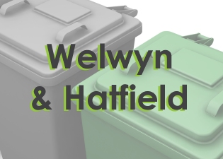 Wheelie bin cleaning in Welwyn, Hatfield, Brookmans Park, Cuffley, and Welwyn Garden City